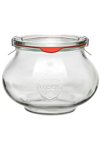 WECK-Schmuckglas   1 Liter - VIERERPACK