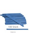 Clipbandverschlüsse 130 x 8 mm blau, 100 Stück