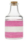 Deko-Flasche California 200 ml pink