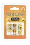 Washi-Tape Smiley, 15 mm x 3 m, 3er Set