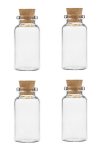 Minikorkenflasche 10 ml, 4er Pack