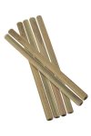 Trinkhalm aus Bambus, 16 cm, 6er Pack
