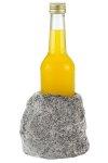 Flaschen- und Glashalter Granitstein Bohrung Ø ca. 61 mm