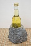 Flaschen- und Glashalter Granitstein Bohrung Ø ca. 59 mm