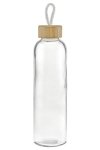 Glasflasche  700 ml mit Bambusdeckel