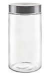Vorratsglas Nobilis 1700 ml mit Edelstahlverschluss (Karton, 6 Stück)