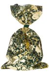 Schmuckbeutel Barock dunkelgrün 20 x 35 cm - 10er Pack