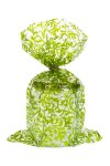 Schmuckbeutel Brokat grün 15 x 25 cm - 10er Pack