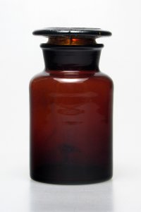 Apothekerglas  250 ml braun - 2. WAHL