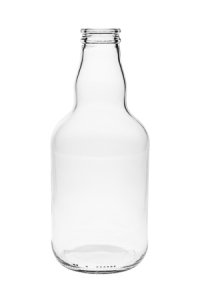 Kropfhalsflasche 400 ml mit Ricalmündung