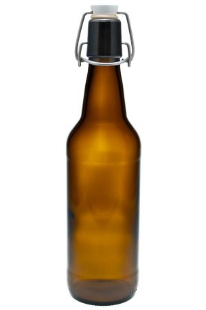 Bügelflaschen 500ml braun mit Bügelverschluß  10 Stück Bierflaschen