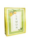 Geschenktüte Lemon, 11 x 6 x 13 cm