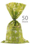 Schmuckbeutel Elegance grün 15 x 25 cm - 50er Pack