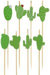 Bambusstäbchen Kaktus, 12 cm, 15 Stück