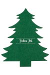 Besteckhalter Weihnachtsbaum grün, 19 x 23 cm