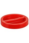 Schraubdeckel für Vorratsglas Ortes 1,5 bis 5 Liter, rot
