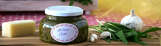 Pesto im Glas