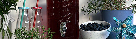 Blaubeerlimonade