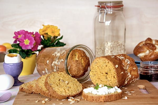 Brot im Glas