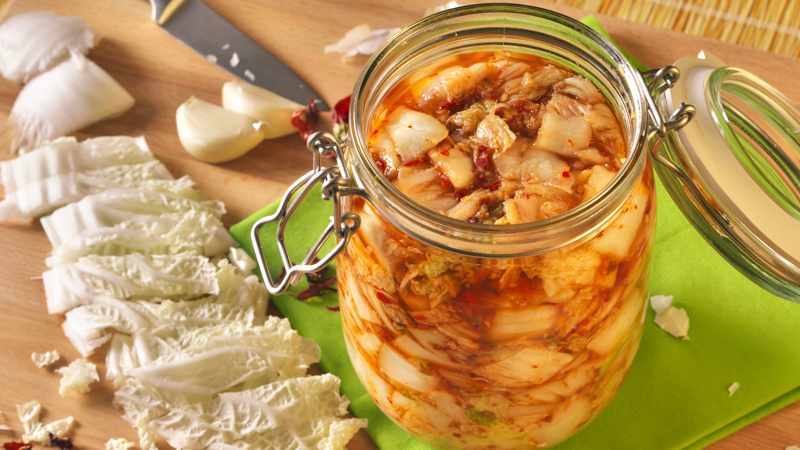Selbstgemachtes Kimchi