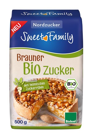 Brauner Bio Zucker, 500 g