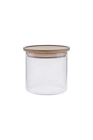 Vorratsglas Simax 0,4 Liter mit Holzdeckel | Korkengläser | nach Sorte |  Gläser | Gläser und Flaschen | Vorratsgläser