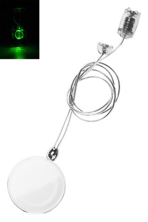 LED Lichtkette 'Scheibe', grün