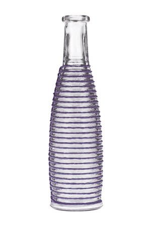 Deko-Flasche 'Peru' 100 ml lila