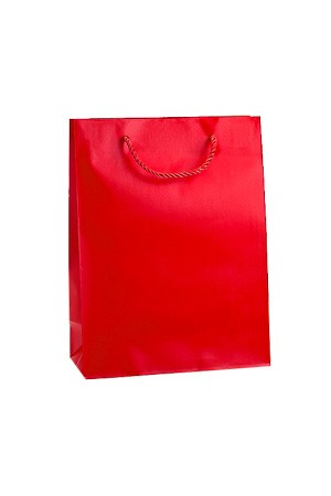Geschenktüte rot 10 x 6,5 x 12 cm