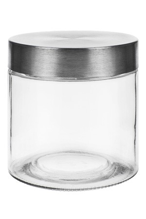 Vorratsglas 'Nobilis' 850 ml mit Edelstahlverschluss