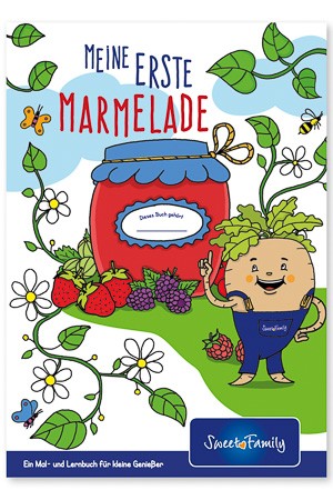 Mal- und Lernbuch 'Meine erste Marmelade' (Broschüre)