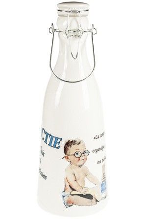 Keramikflasche 'Vintage' 1000 ml 'Baby'