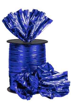 Polysilk 50 m blau matt metallic