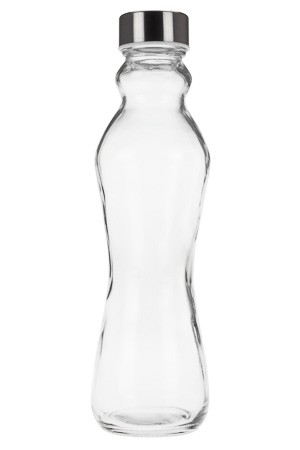 Glasflasche 500 ml klar