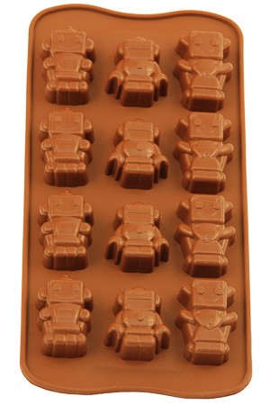 Schokoladen- und Backform 'Roboter'