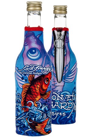Flaschenkühler ED HARDY 'Koi Fish' - SONDERPREIS