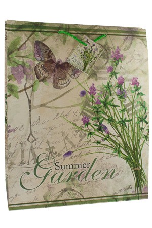 Geschenktüte 'Summer Garden Wiesenblume', 27 x 14 x 33 cm