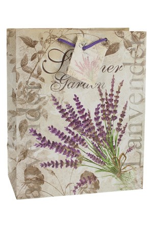 Geschenktüte 'Summer Garden Lavendel', mittel