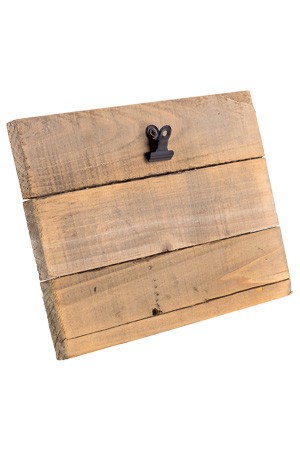 Klemmbrett aus Holz 200 x 140 mm