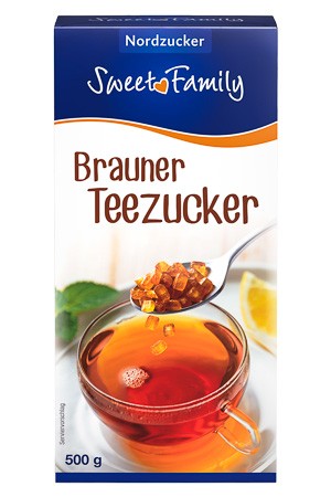Brauner Teezucker, 500 g