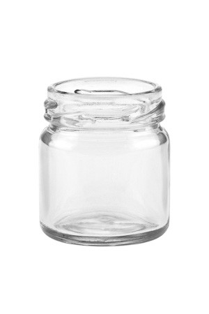 60 Mini Rundgläser 37ml Marmeladengläser Einmachgläser Einweckgläser Glas Weiß 