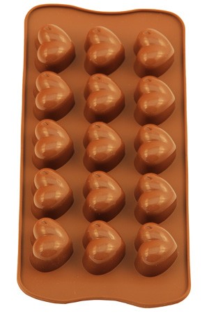Schokoladen- und Backform 'Herzen'