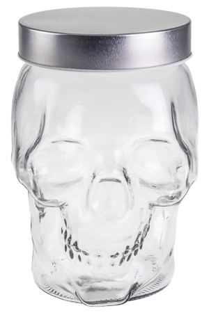 Vorratsglas 'Totenkopf' 1400 ml
