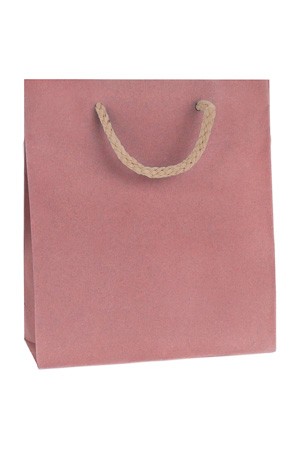 Geschenktüte natron-rosa 16 x 8 x 19 cm